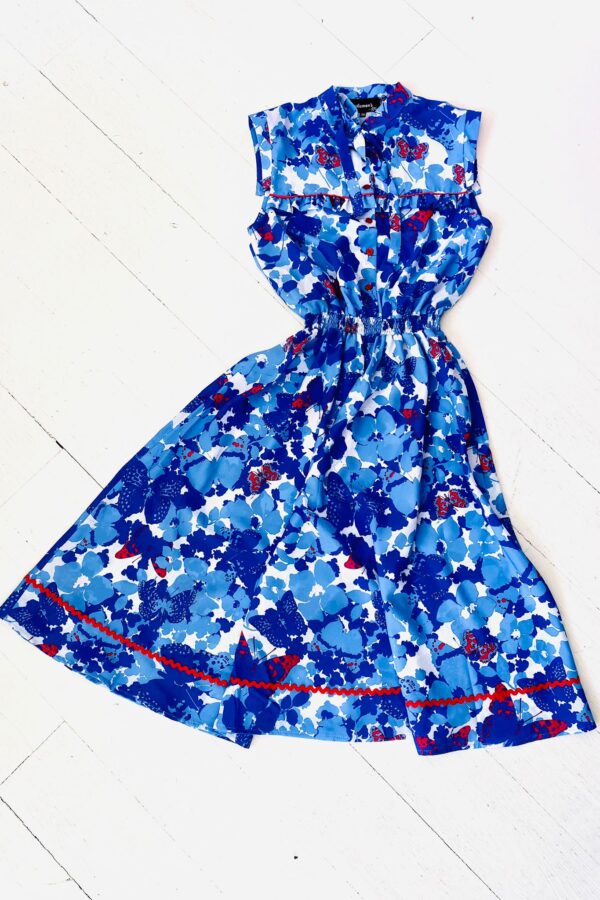 mitzi butterflies red/blue