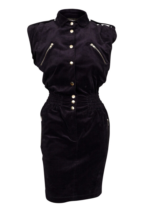 anita riley navy corduroy