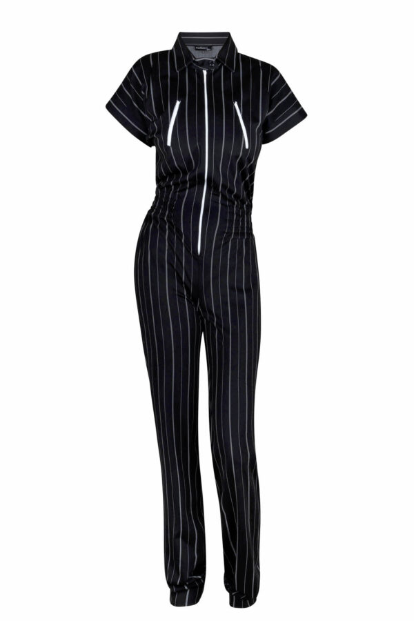 hudson black/white pinstripe