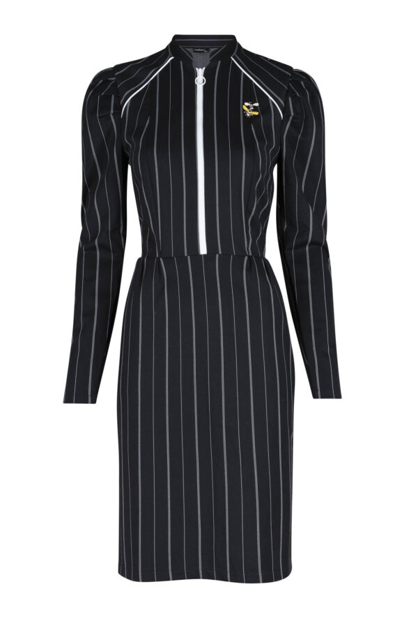 raquel black/pinstripe