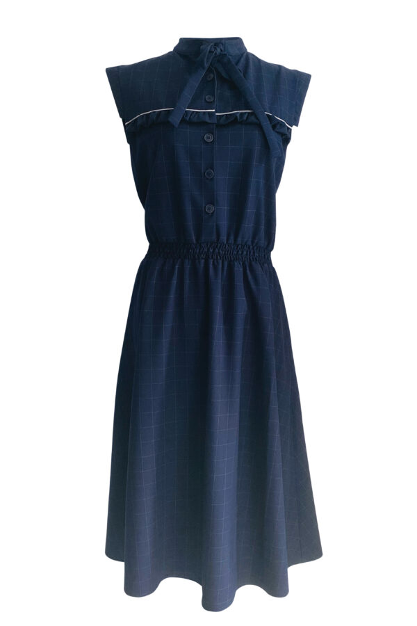 Mitzi Navy Check
