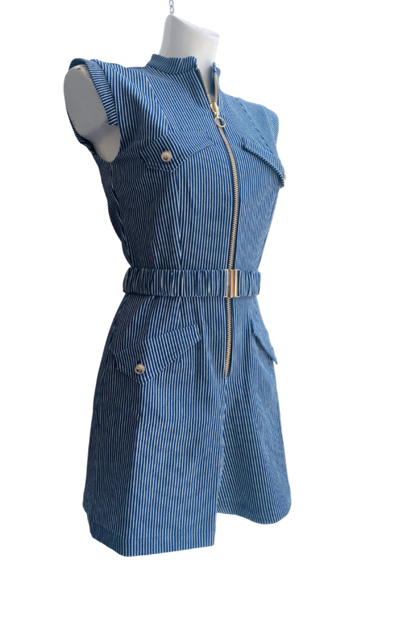 Kontiki Playsuit Blue Stripe