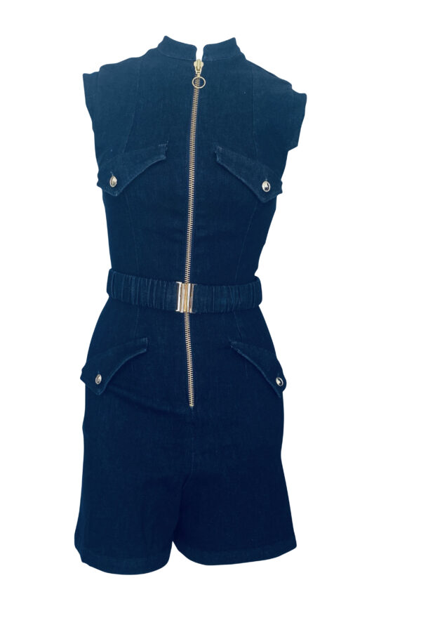 Kontiki Playsuit Jet Blue