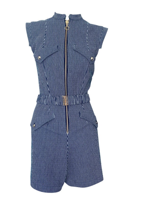 Kontiki Playsuit Blue Stripe